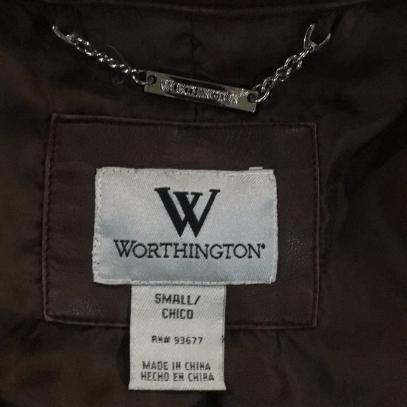 Worthington faux leather Jacket - Picture 13 of 16